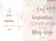 Blog erstellen für Anfänger Blog Logo