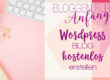 Wordpress blog einrichten