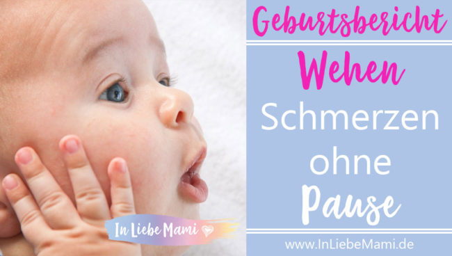 Geburtsbericht: Wehen Schmerzen ohne Pause Geburtsbericht: Wehen Schmerzen ohne Pause