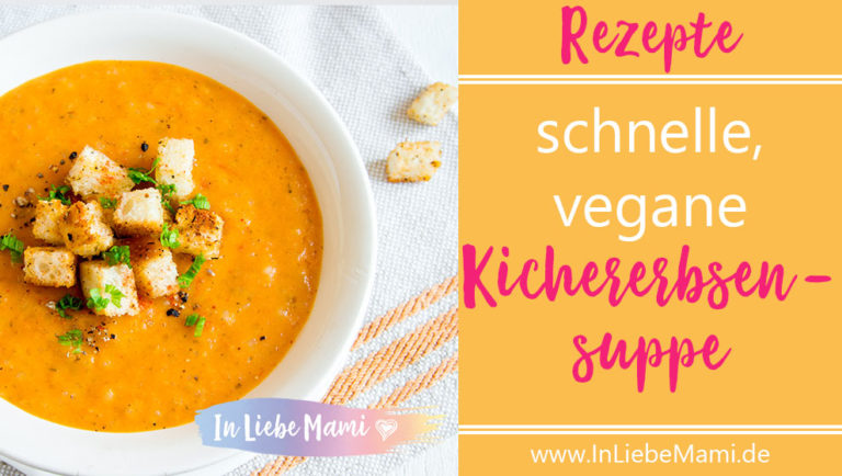 Du musst schnell etwas für deine Kinder oder ganze Familie kochen? Es soll schmecken, aber auch gesund sein? Wie wäre es mit dieser leckeren Kichererbsensuppe? Du brauchst dafür nur einen Topf und einen Mixer oder Pürierstab schmutzig machen.