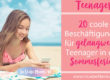 20 coole Beschäftigungen für gelangweilte Teenager in den Sommerferien