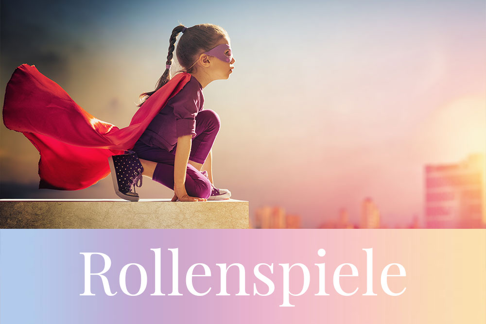 Sammlung von Rollenspielen für Kinder