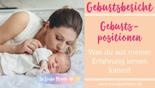 Die Geburtspositionen und meine Erfahrung dazu habe ich dir in meinem Geburtsbericht aufgeschrieben. Dieser Tipp ist für deine Geburt Gold wert. Geburtsbericht Lies jetzt!