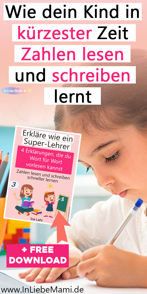 Wie dein Kind in kürzester Zeit Zahlen lesen und schreiben lernt