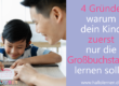 4 Gründe warum dein Kind zuerst nur die Großbuchstaben lernen sollte