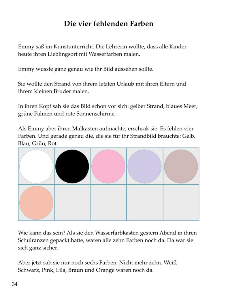 Geschichten zum Rechnen Lernen