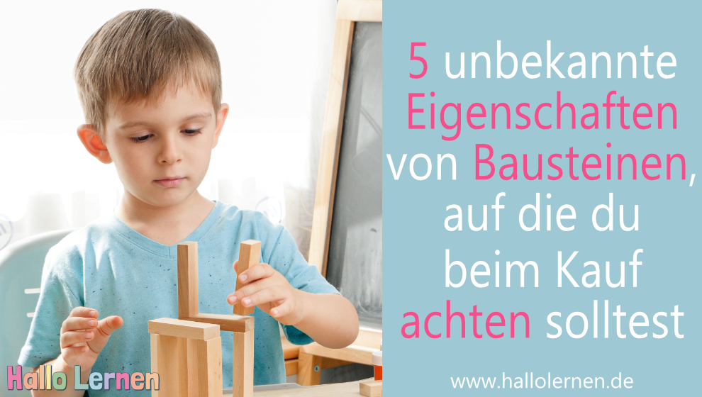 5 unbekannte Eigenschaften von Bausteinen, auf die du beim Kauf achten solltest